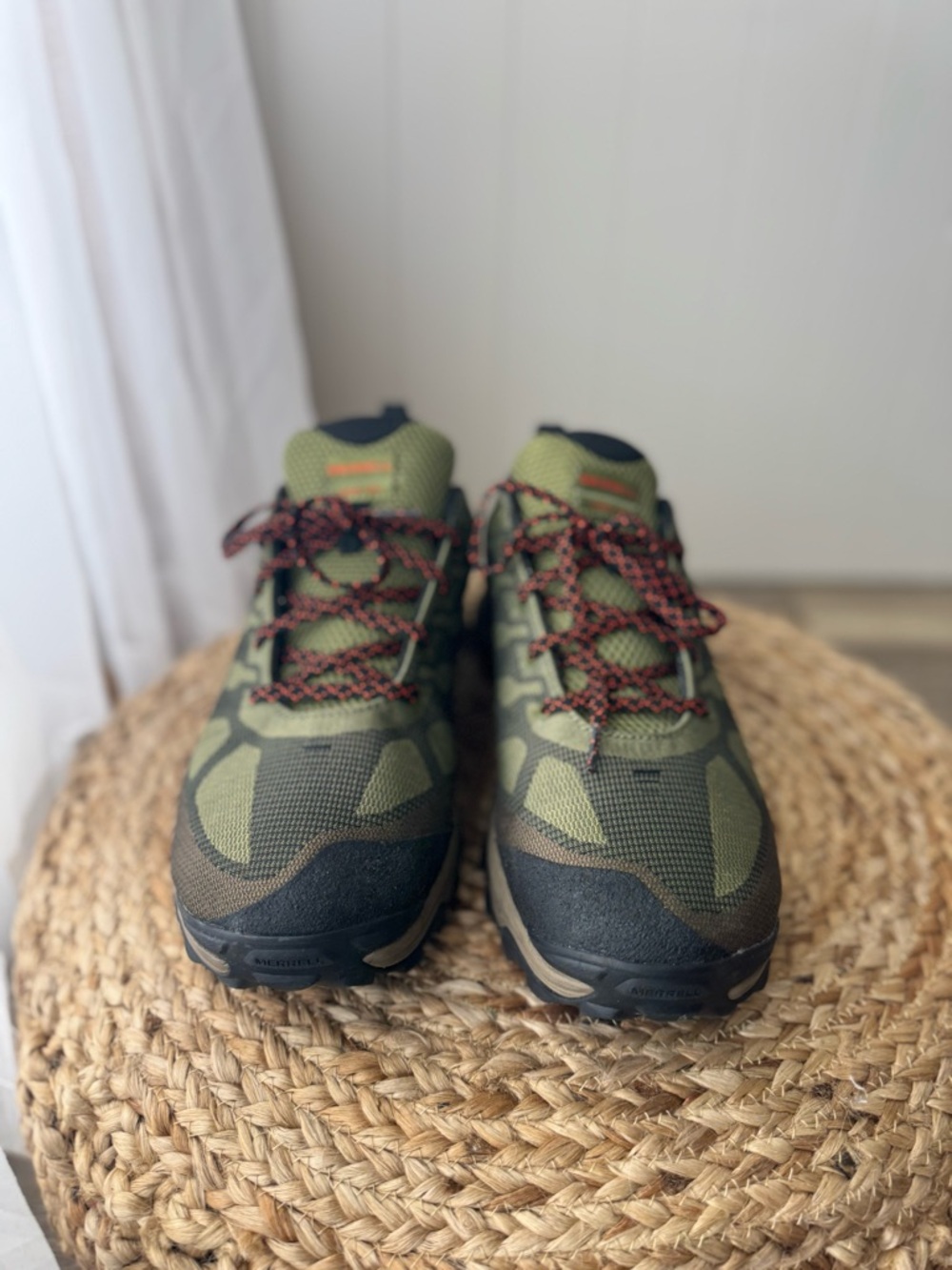 Merrell Men's Green Speed Eco Hiking Shoes Sz 14 - Picture 3 of 5
